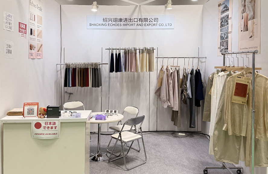 Shaoxing Echoes Textile Co., Ltd, FaW TOKYO 2026'da Başarılı Sonuçla Sergilendi